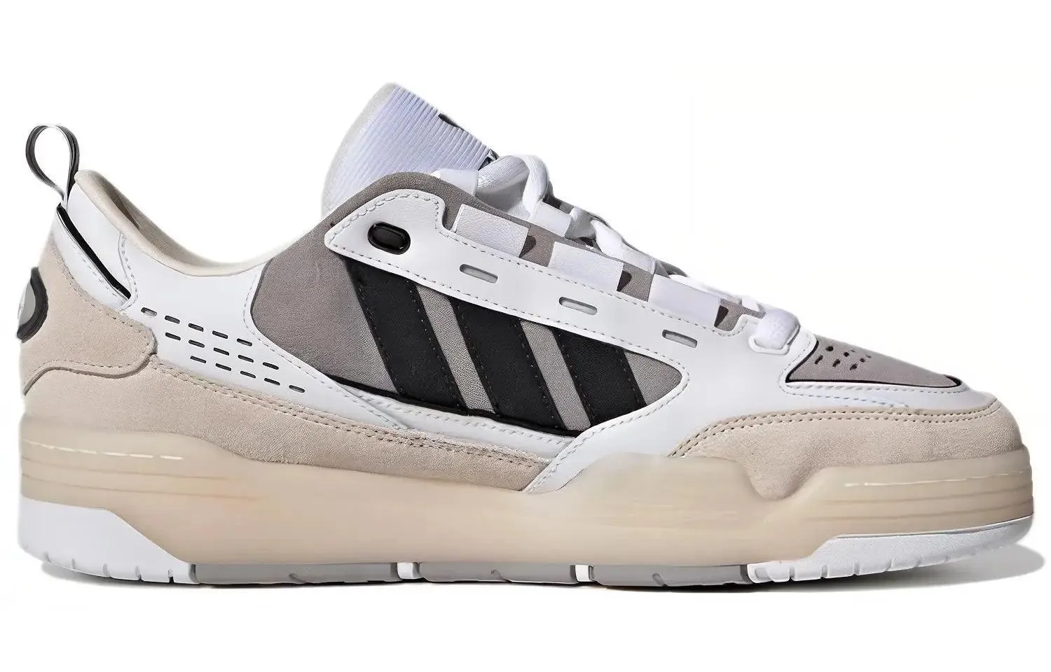 Adidas ADI2000 Chalk White Black Sneakers Shoes GV9544