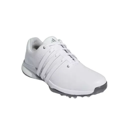 Adidas Men's Tour360 24 Boost Golf Shoes - White/White/Silver