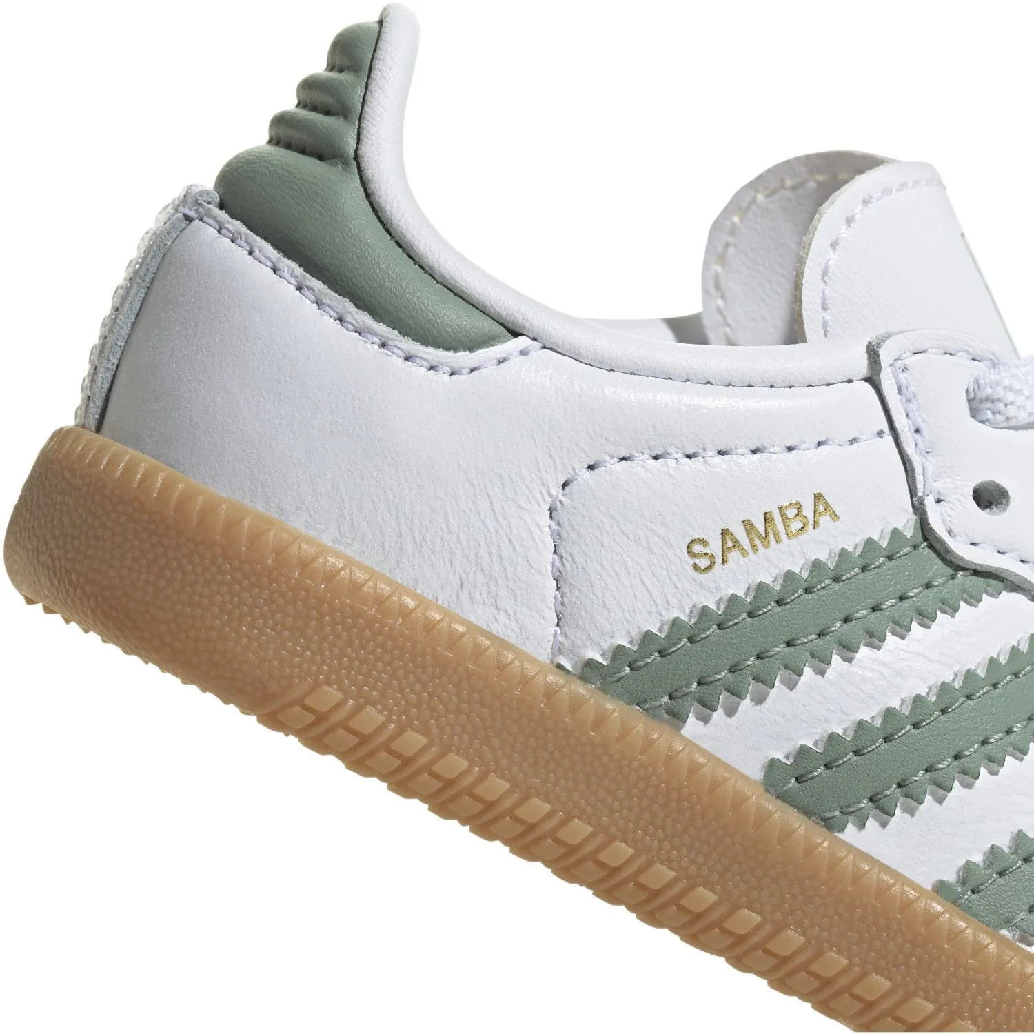 adidas Originals Ftwr White/Silver Green/Gum 3 Samba Og El I Sneakers