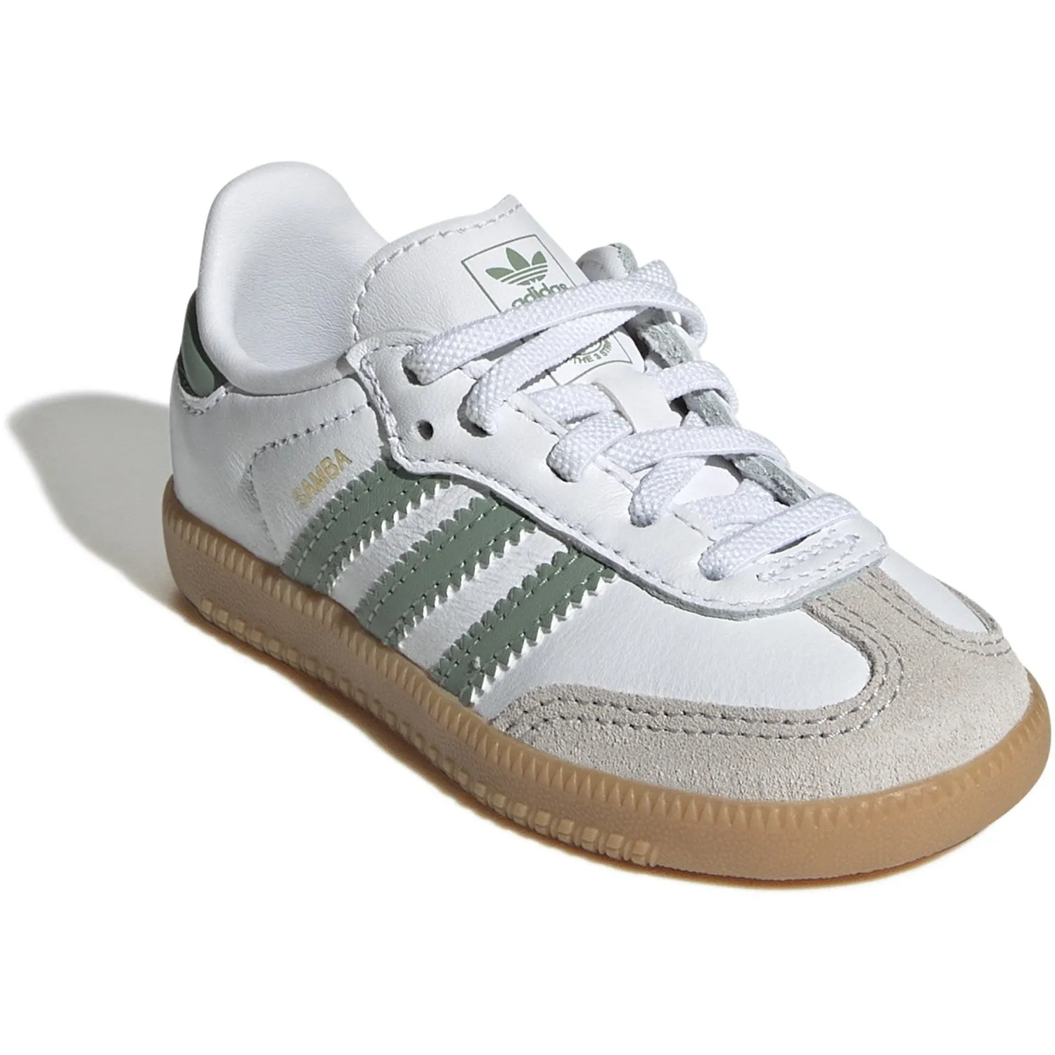 adidas Originals Ftwr White/Silver Green/Gum 3 Samba Og El I Sneakers