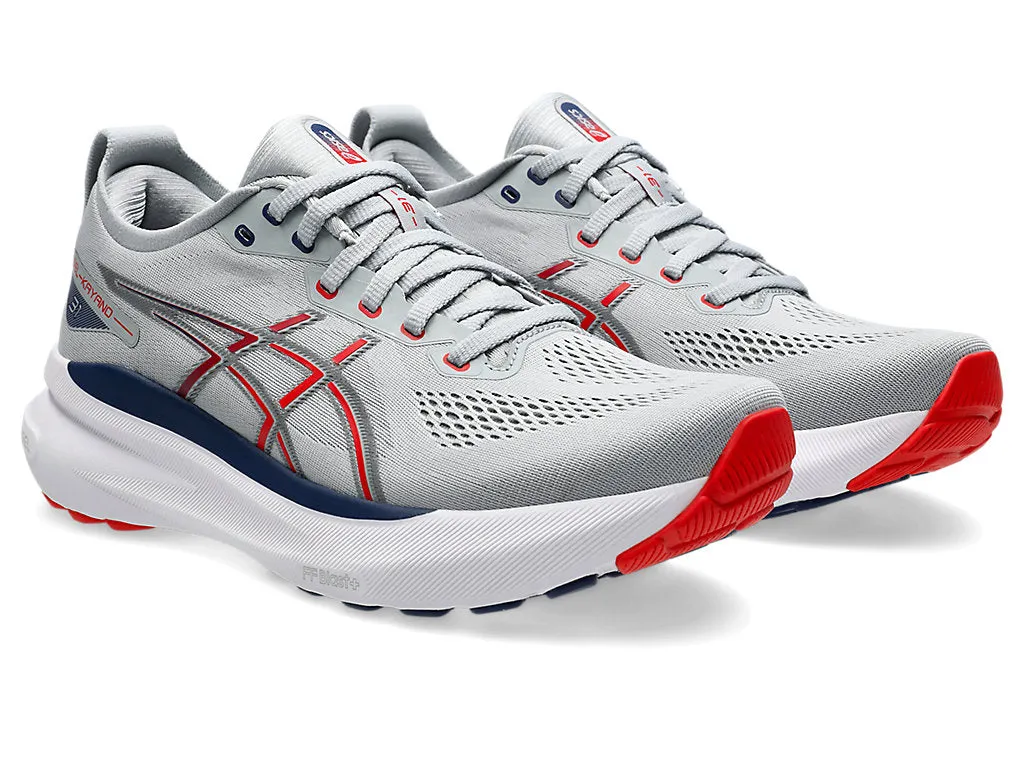 Asics Mens Gel Kayano 31- Piedmont Grey/Firery Red (1011B867-021)