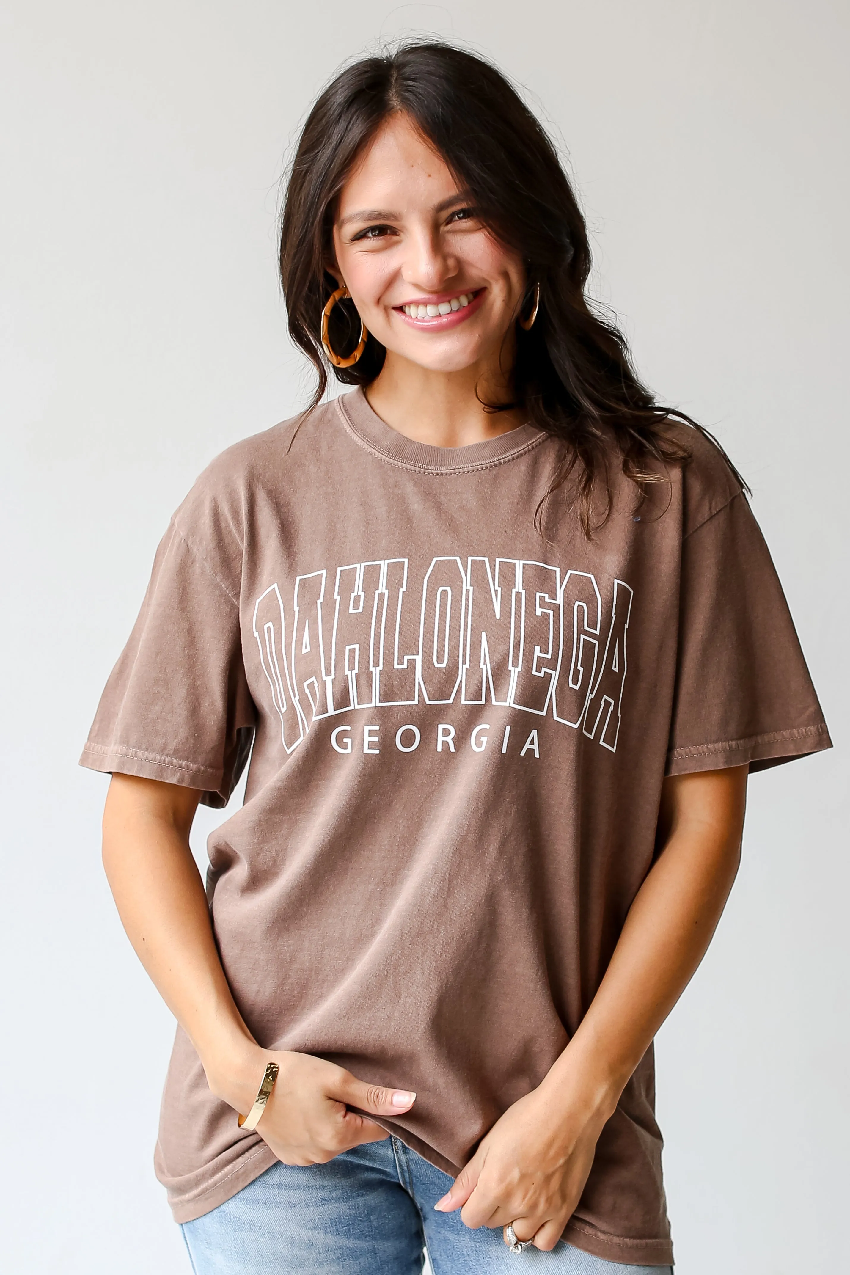 Brown Dahlonega Georgia Tee