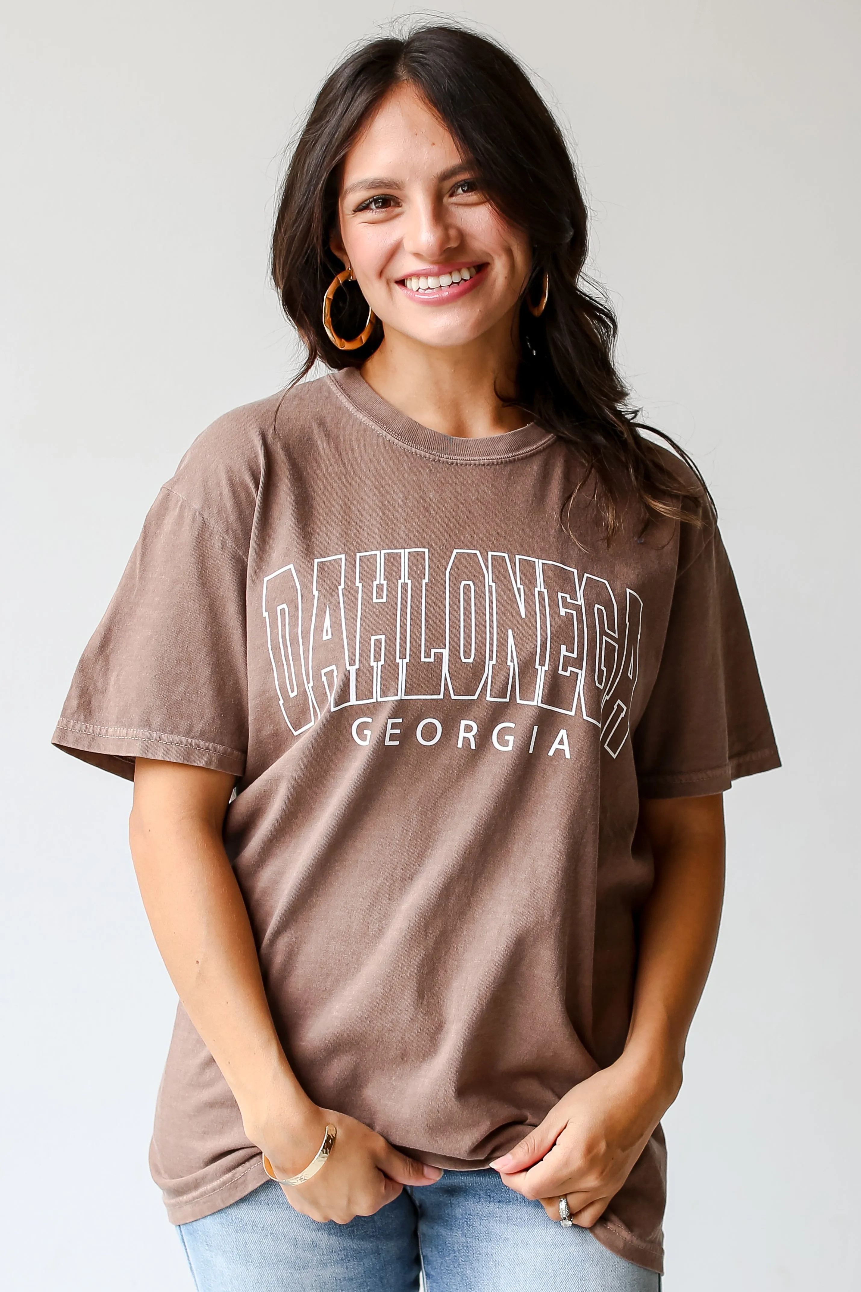 Brown Dahlonega Georgia Tee