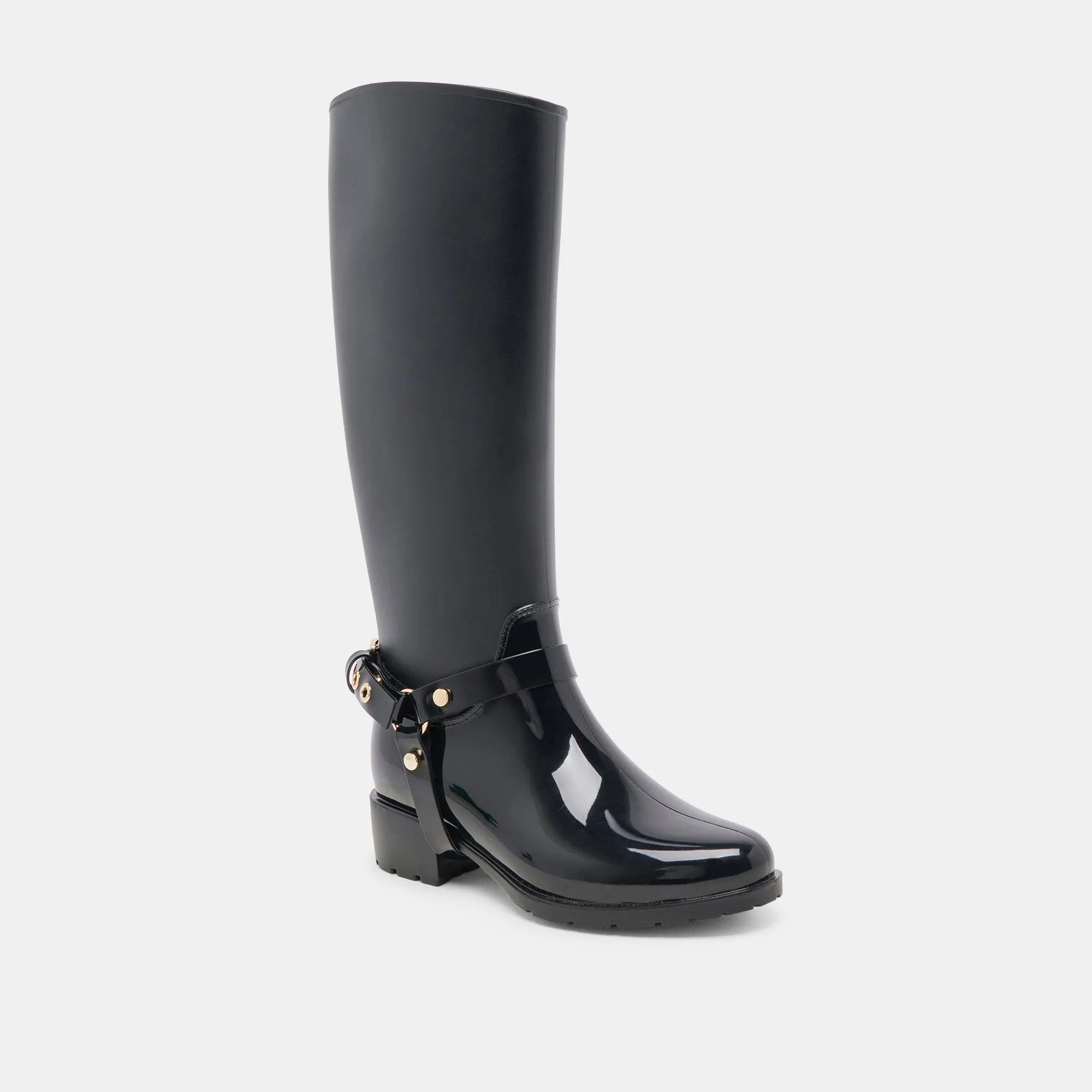 CLOUDY H2O BOOTS MIDNIGHT PATENT STELLA