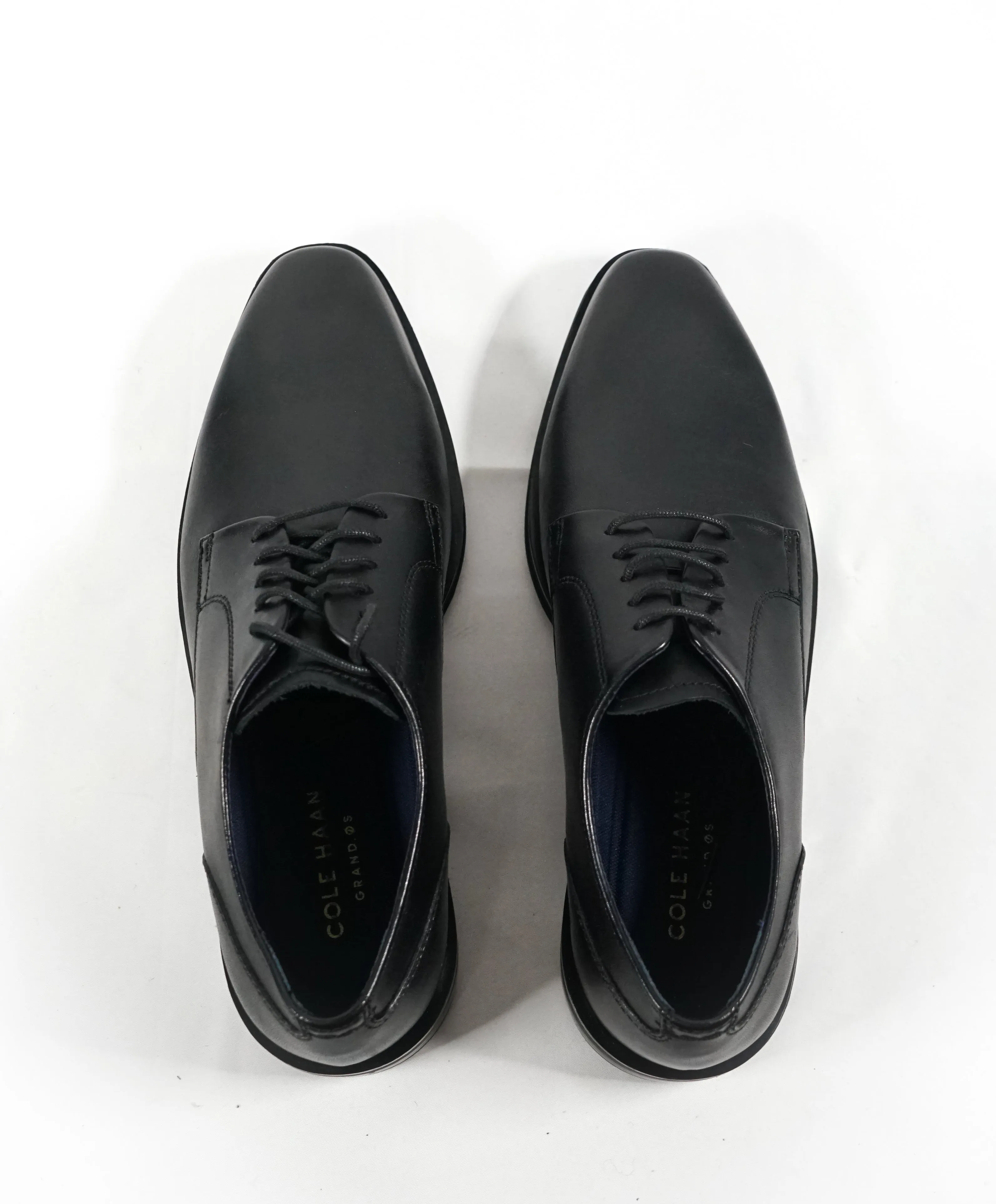 COLE HAAN - Air Grand OS Sleek Black Oxfords Padde Insole - 8.5