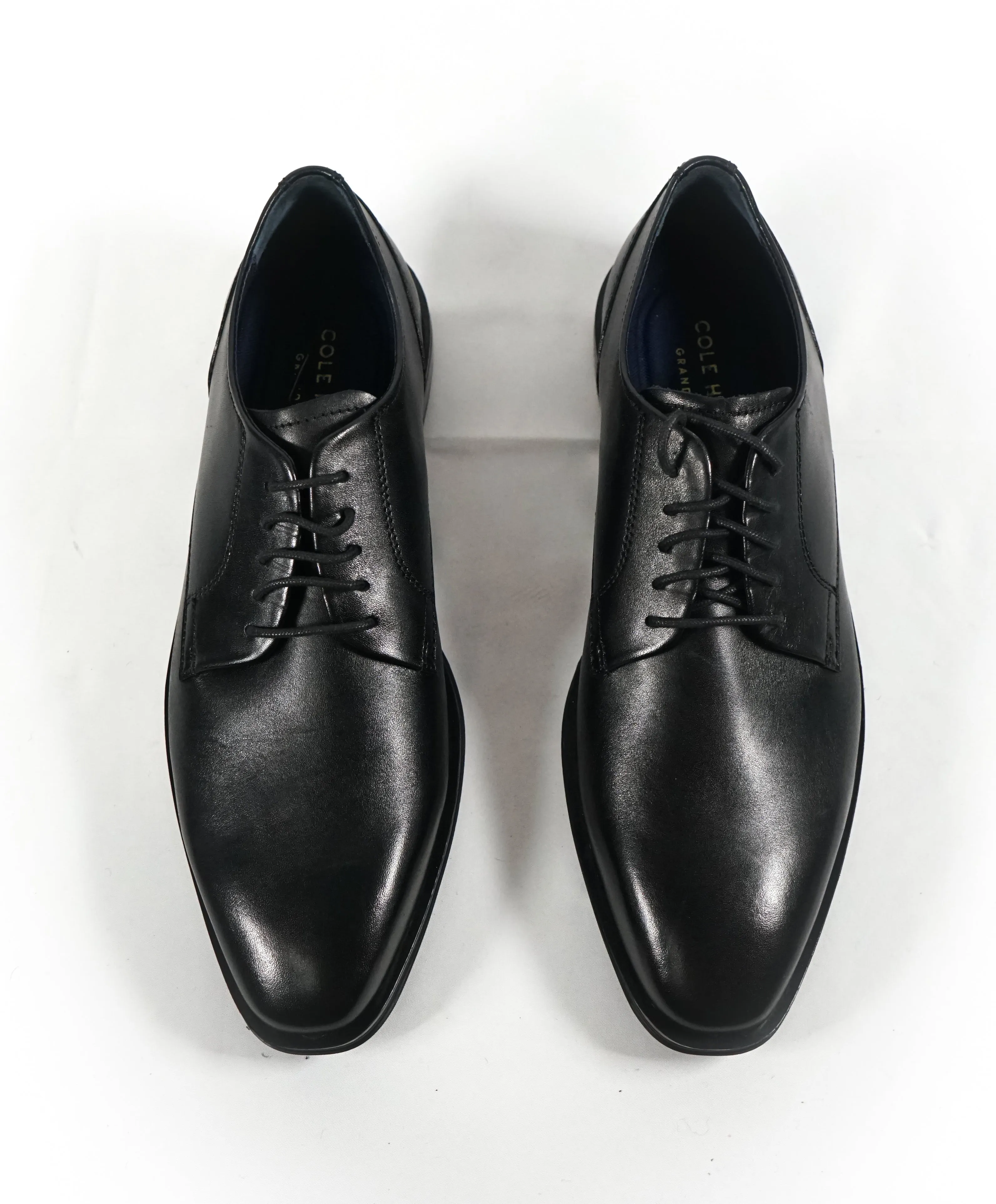 COLE HAAN - Air Grand OS Sleek Black Oxfords Padde Insole - 8.5