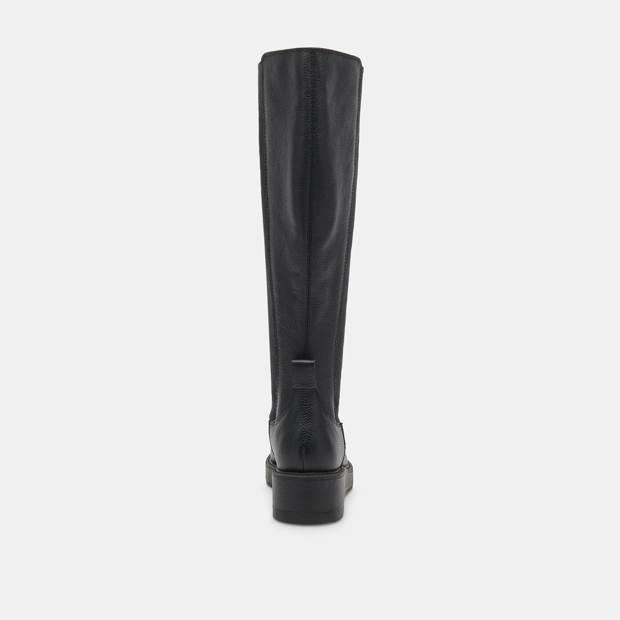 EAMON H2O WIDE CALF BOOTS BLACK LEATHER