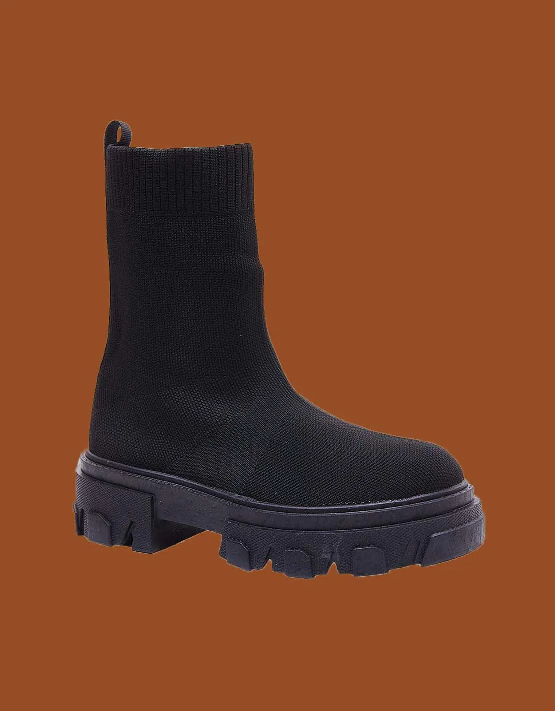 Elastic sock boots