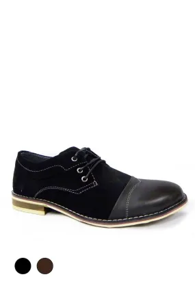 Experience Luxury and Style: DOTTY Men's Genuine Leather Shoes