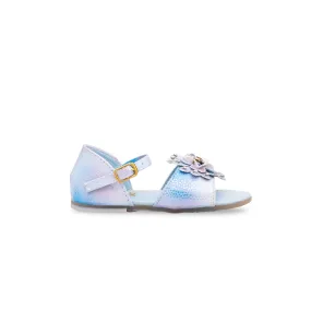 Girls Sky Blue Formal Sandal KD9625