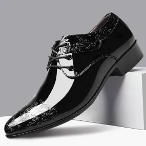 Glossy Men's Business Formal Shoes