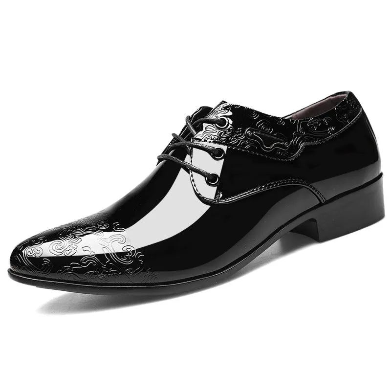 Glossy Men's Business Formal Shoes