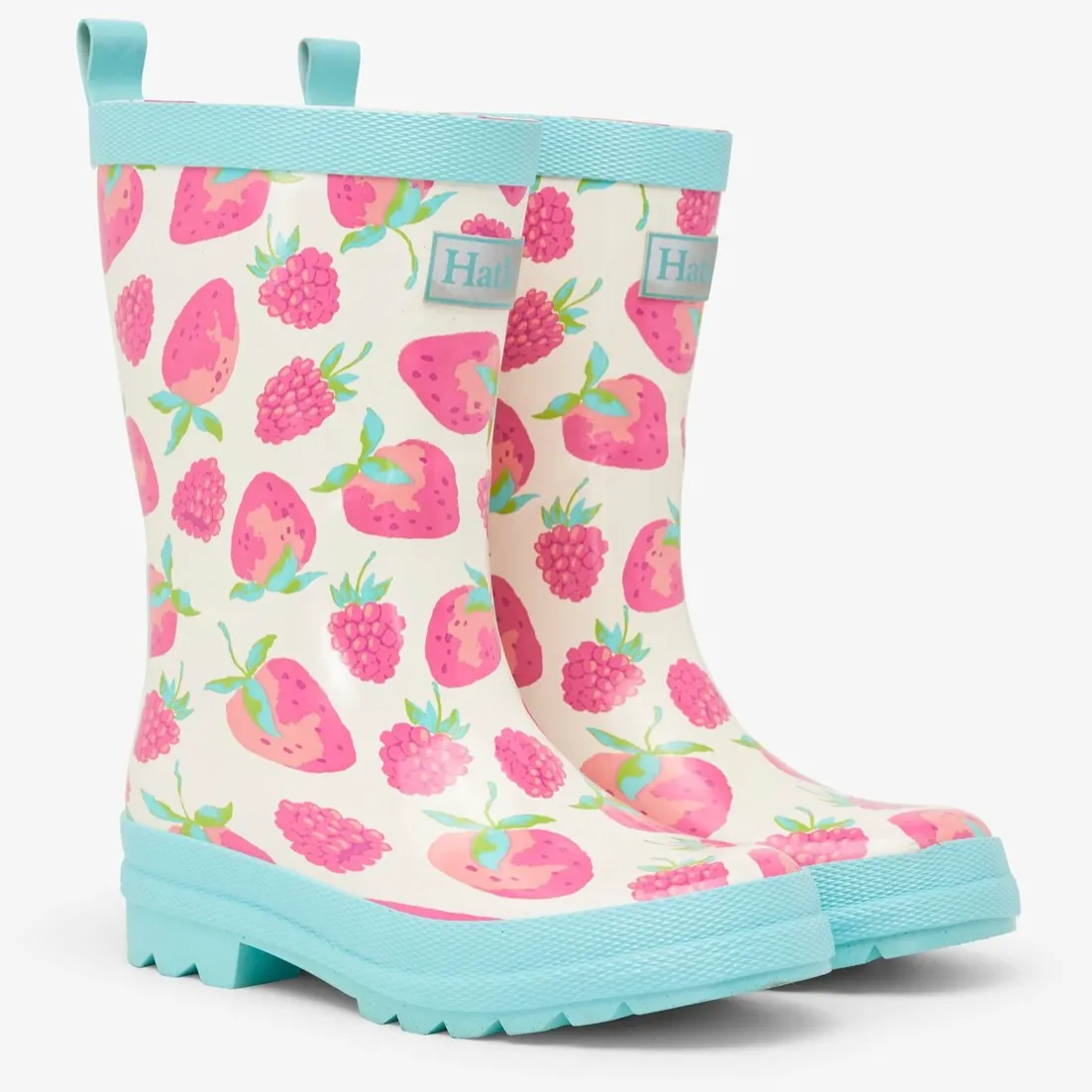 HATLEY Delicious Berries Shiny Rain Boots