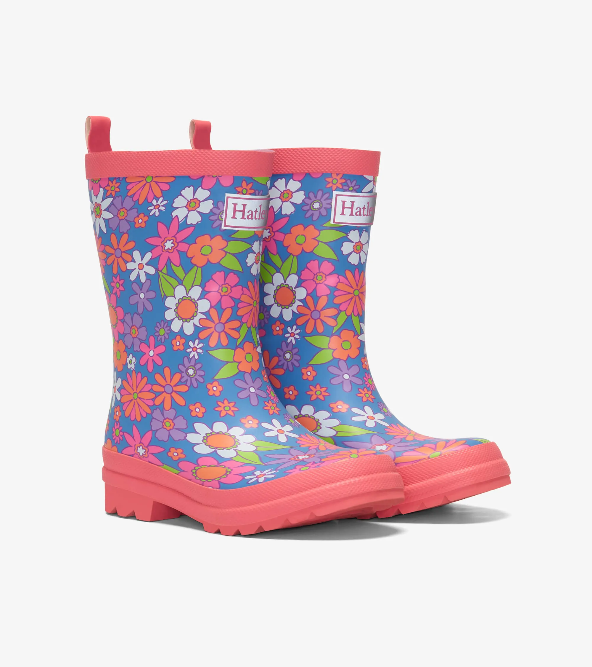 Hatley Matte Rain Boots - Retro Floral