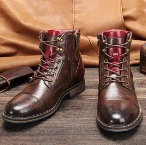 Hugh™ - Premium Leather Boots