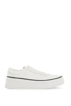 Jil Sander Leather Sneakers For Everyday