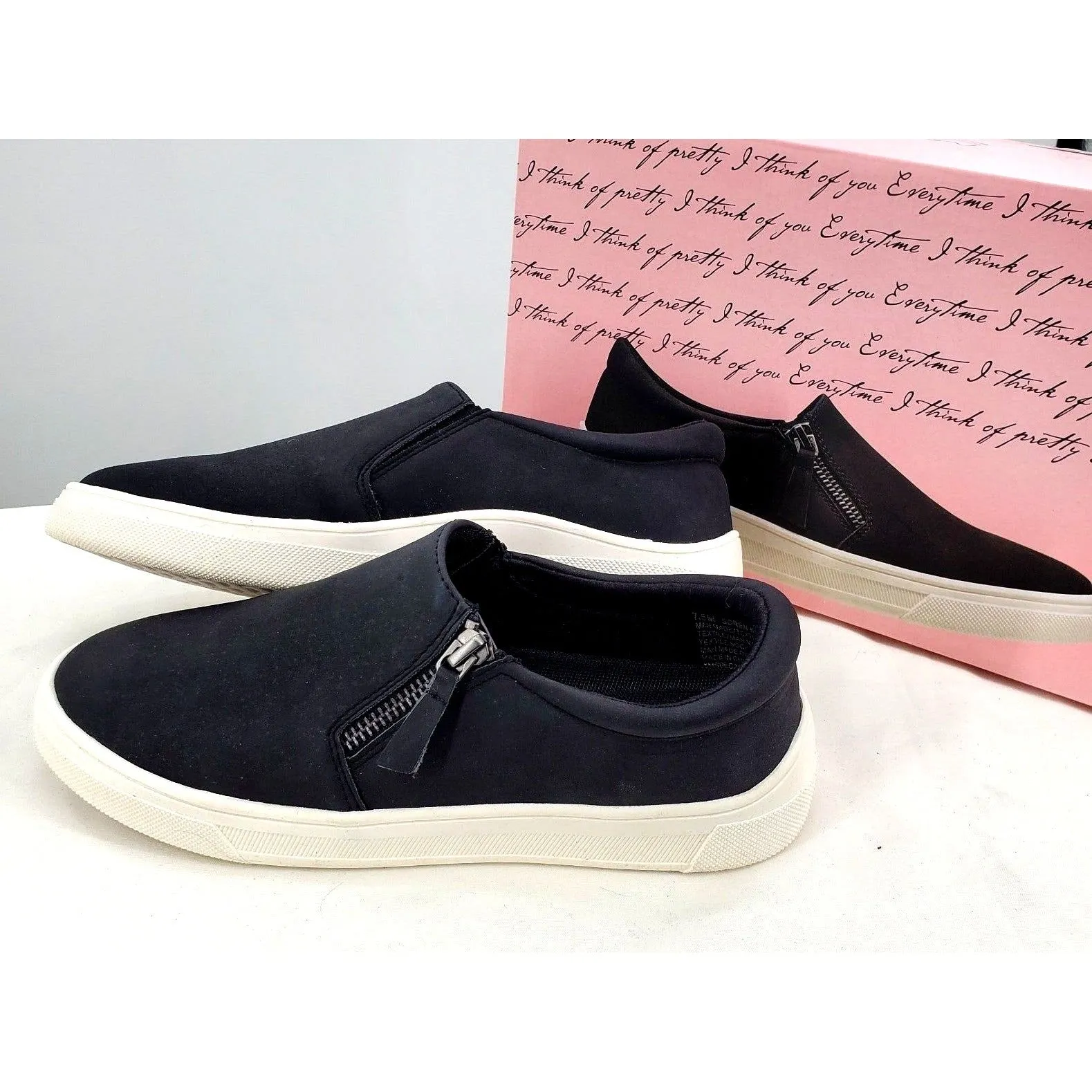 KENSIE Sneaker SOREN Zip Side Slip-on Shoe Summer Athleisure Casual