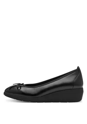 Ladies Ballerina Style Shoe - Black