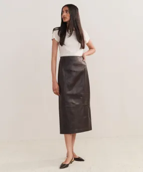 Leather Sienna Skirt