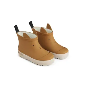 Liewood Jesse Thermo Rainboots (2023) - Golden Caramel/Sandy