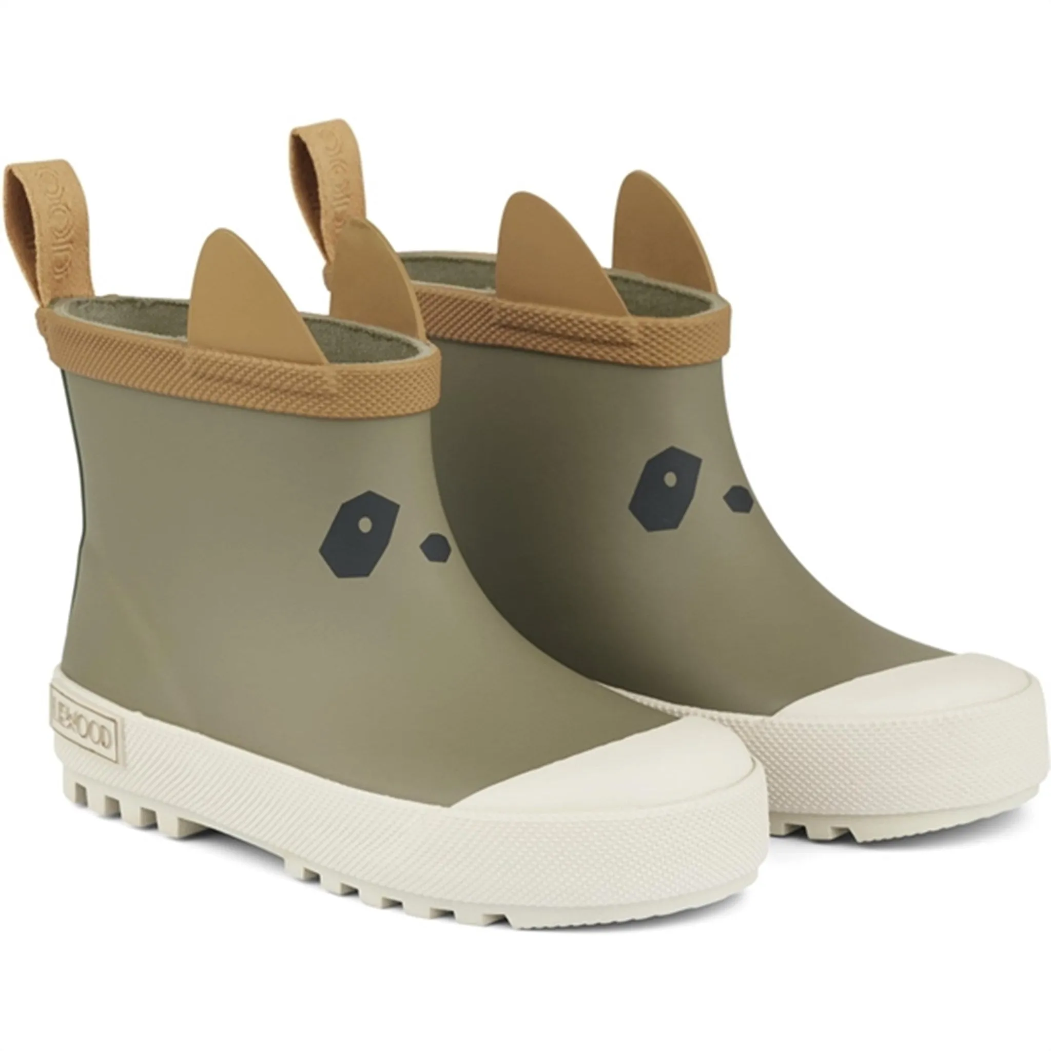 Liewood Tekla Rain Boots Panda/Khaki Mix