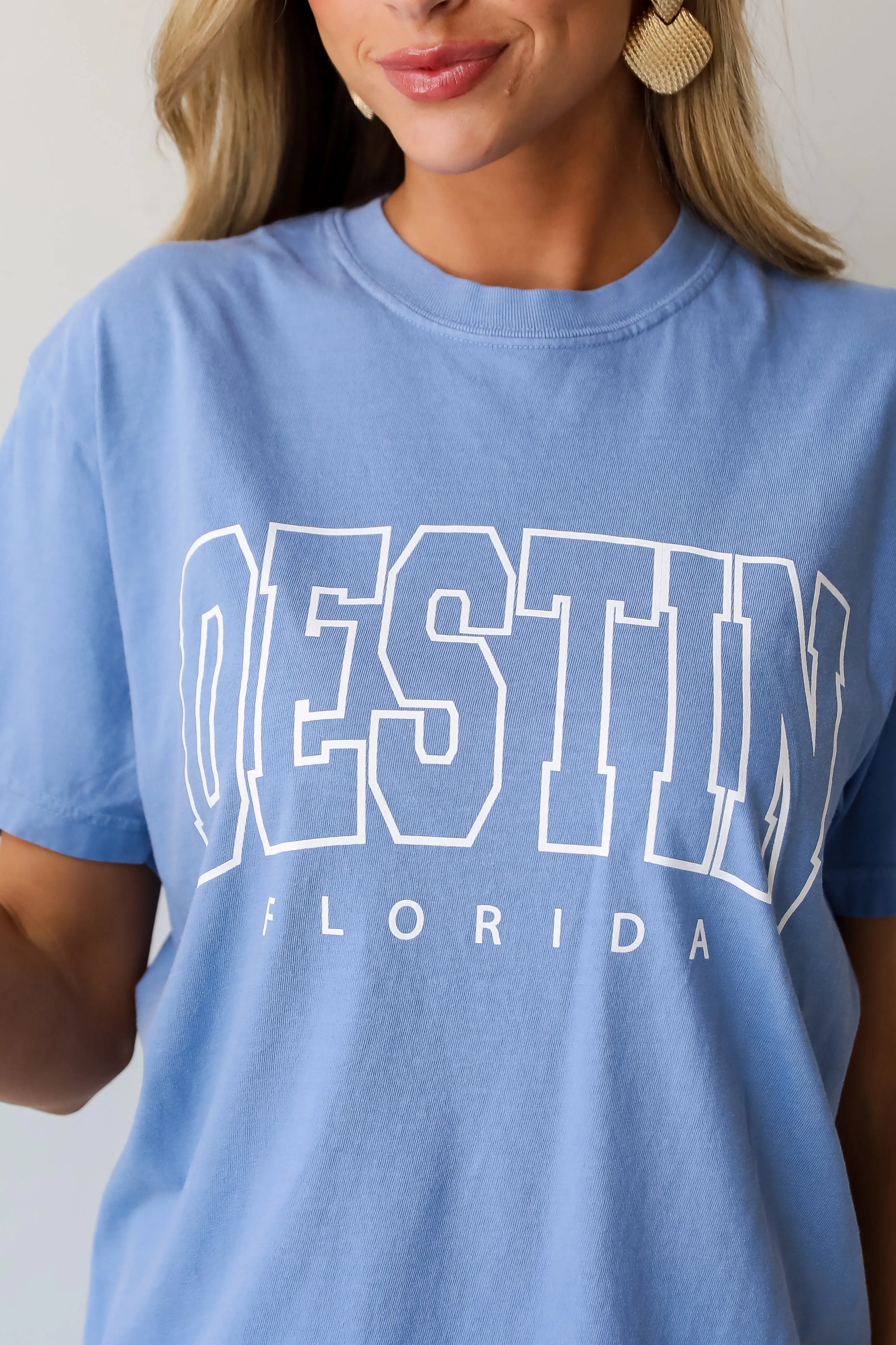 Light Blue Destin Florida Tee