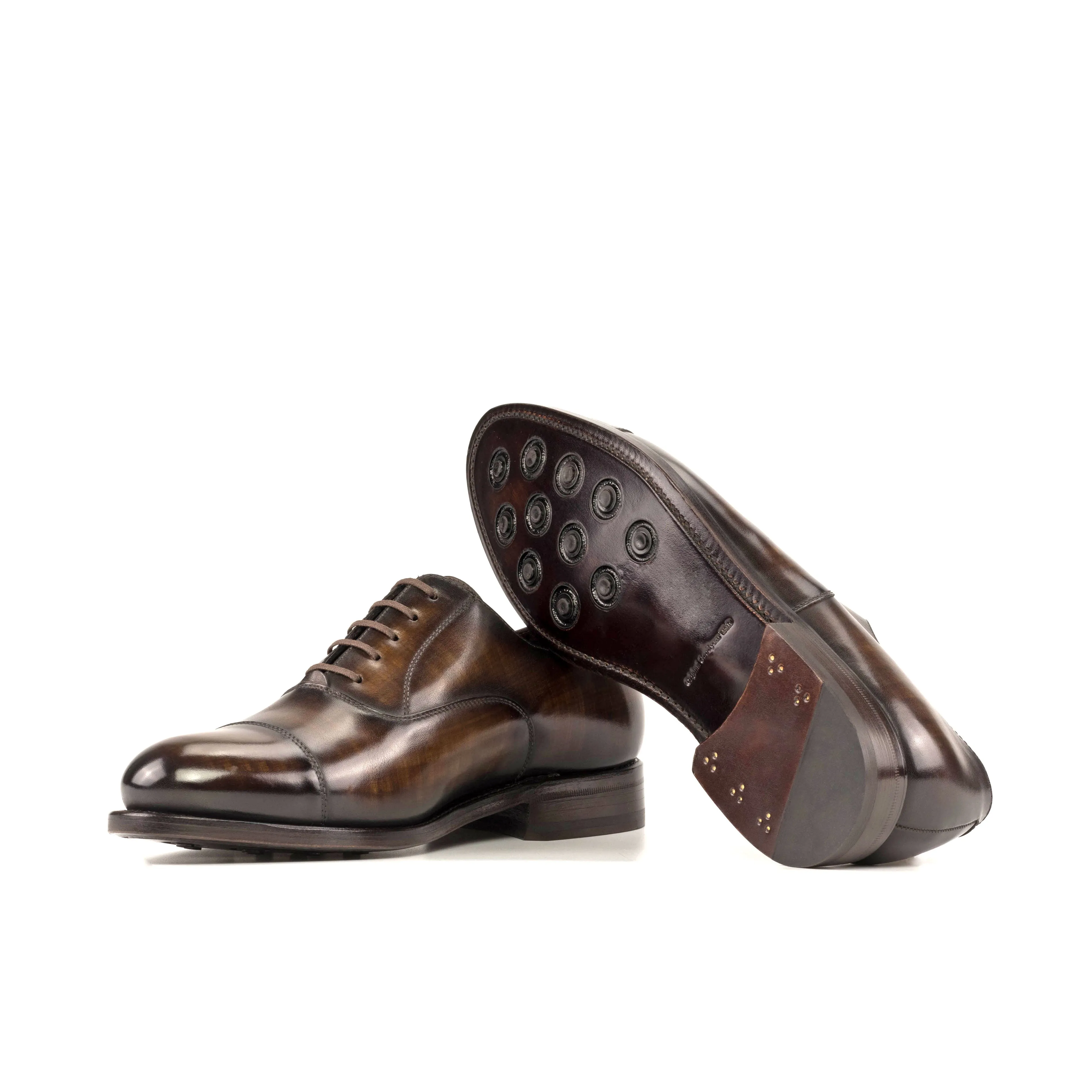 Mavrick Patina Oxford shoes