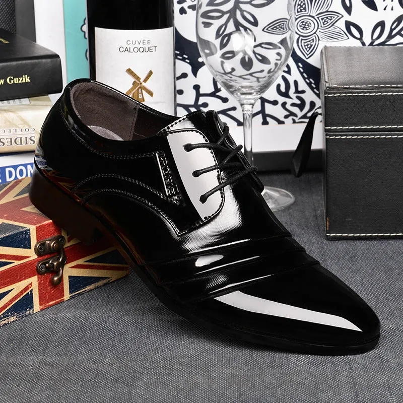 Men's casual business formal leather Shoes