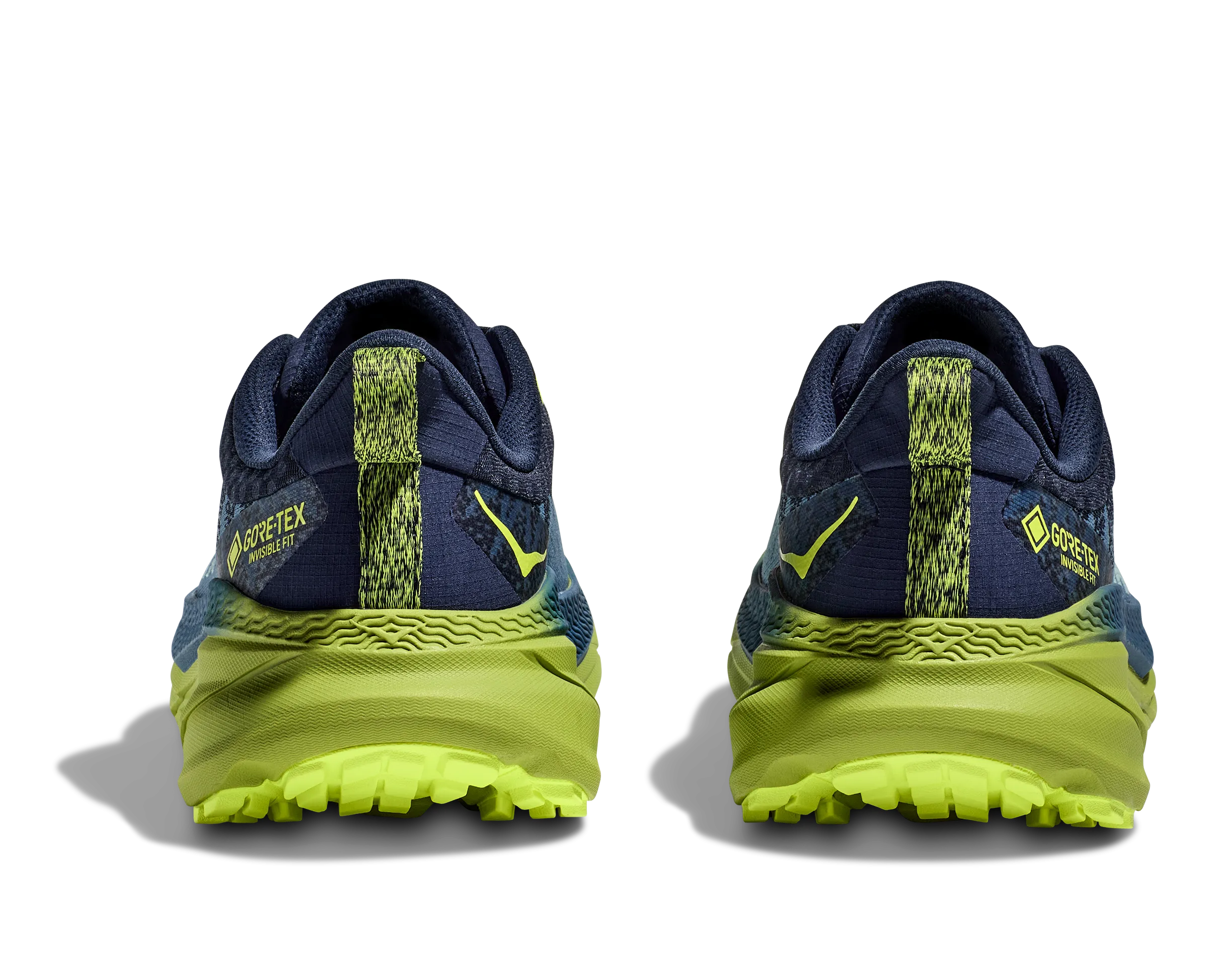 Men's Hoka Challenger 7 GTX Color: Outer Space/Dark Citron