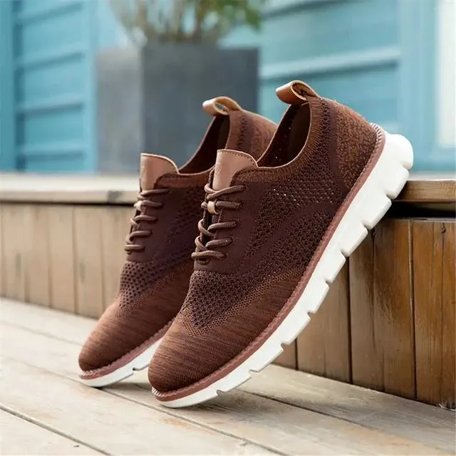 Men's Oxfords Shoes Breathable Business Casual Shoes