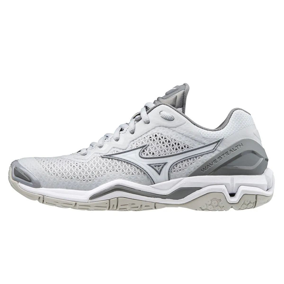 Mizuno Wave Stealth V Nb Womens | Harbormist/wht/qshade