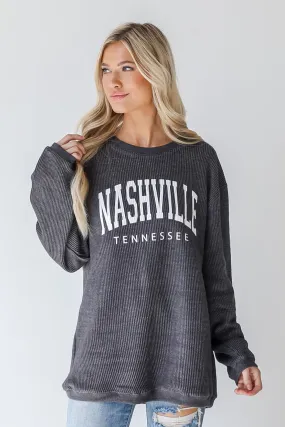 Nashville Corded Sweatshirt