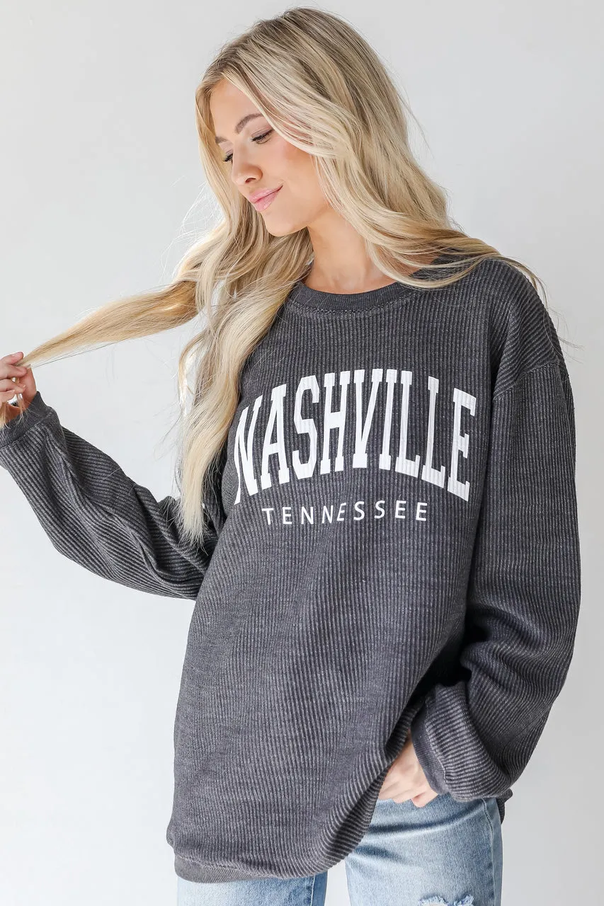 Nashville Corded Sweatshirt