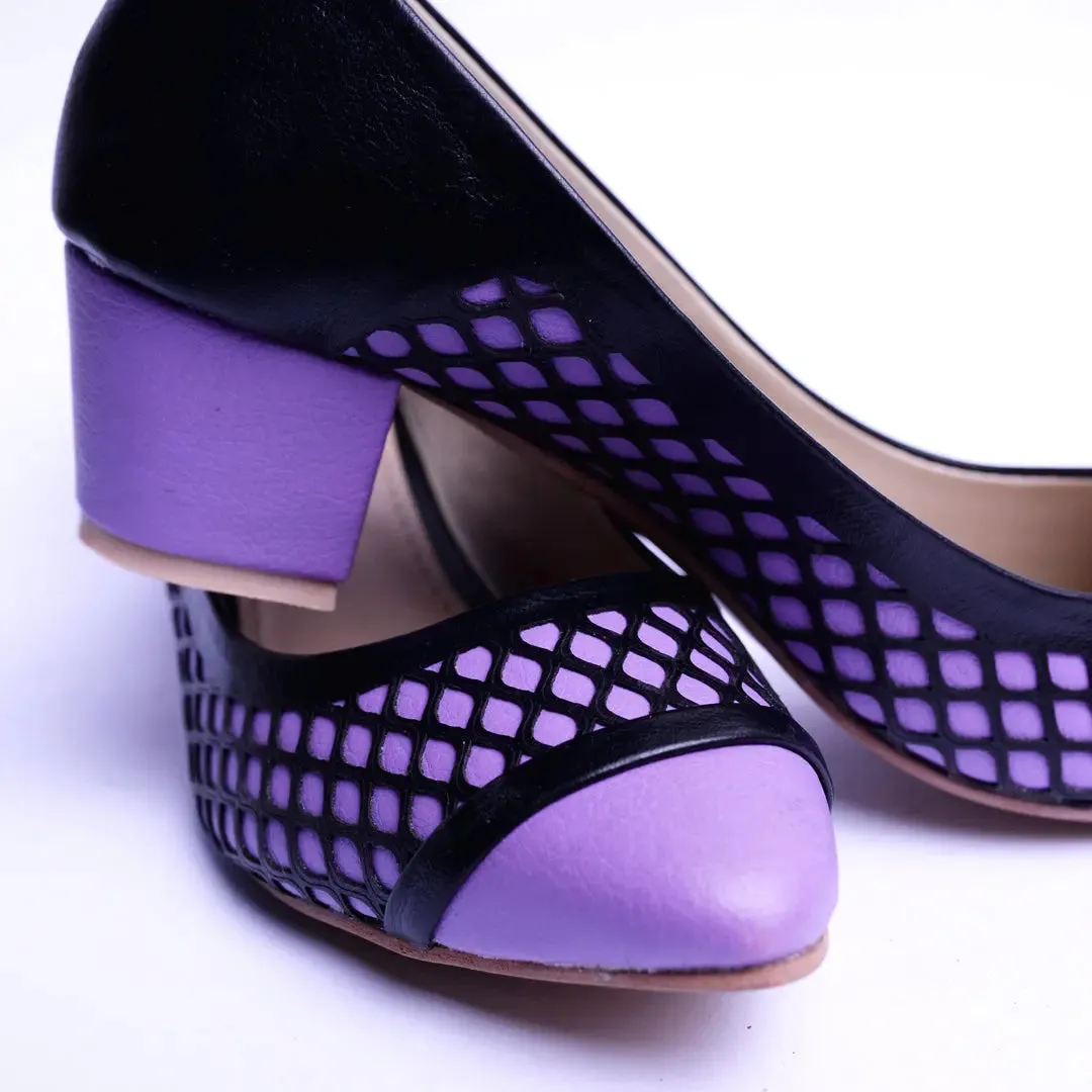 Net Court Shoes Purple