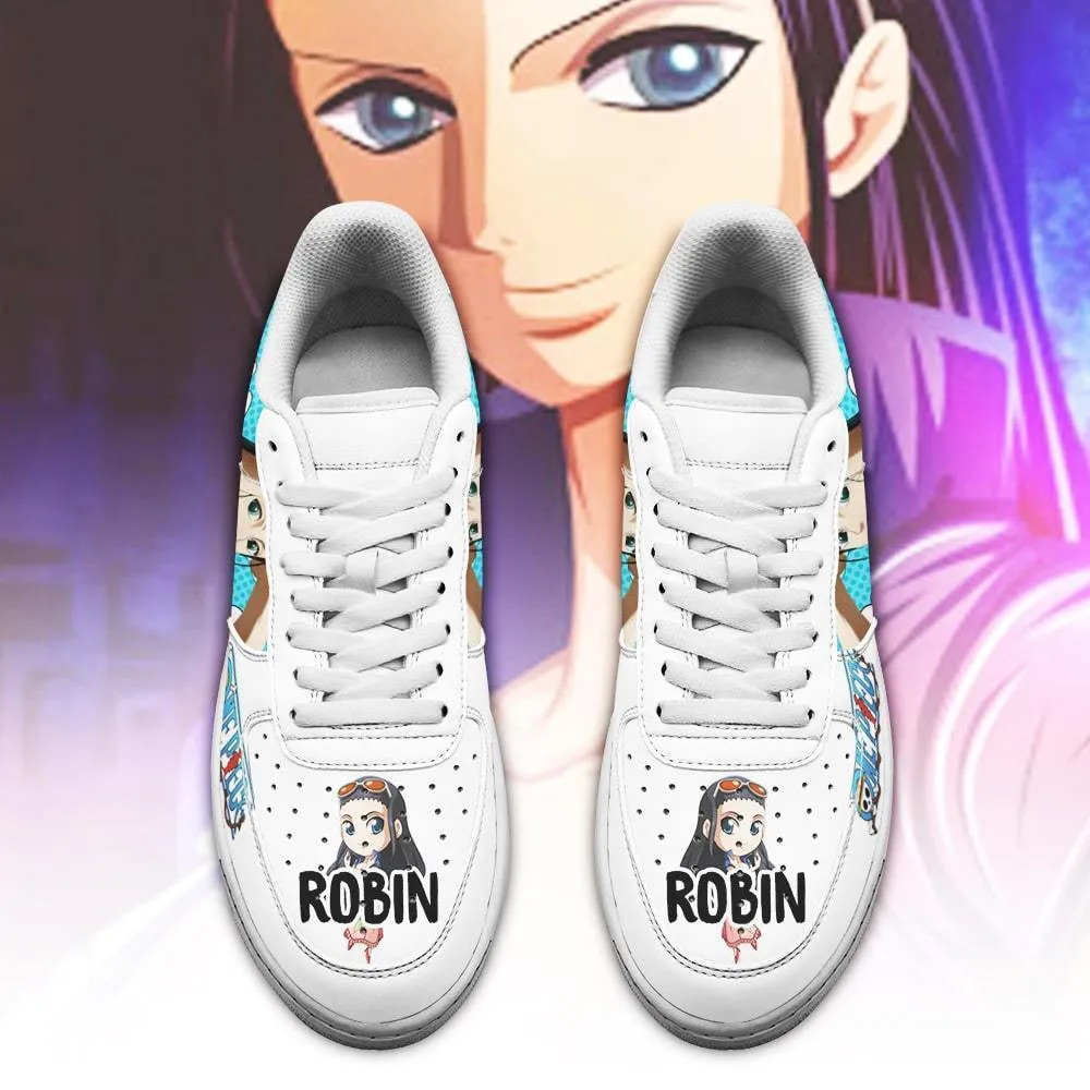 Nico Robin Air Sneakers Custom Anime OP Shoes