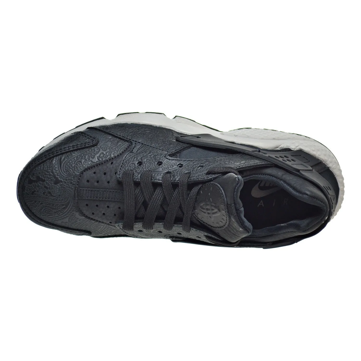 Nike Air Huarache Run Premium Women's Shoes Black/Light Bone