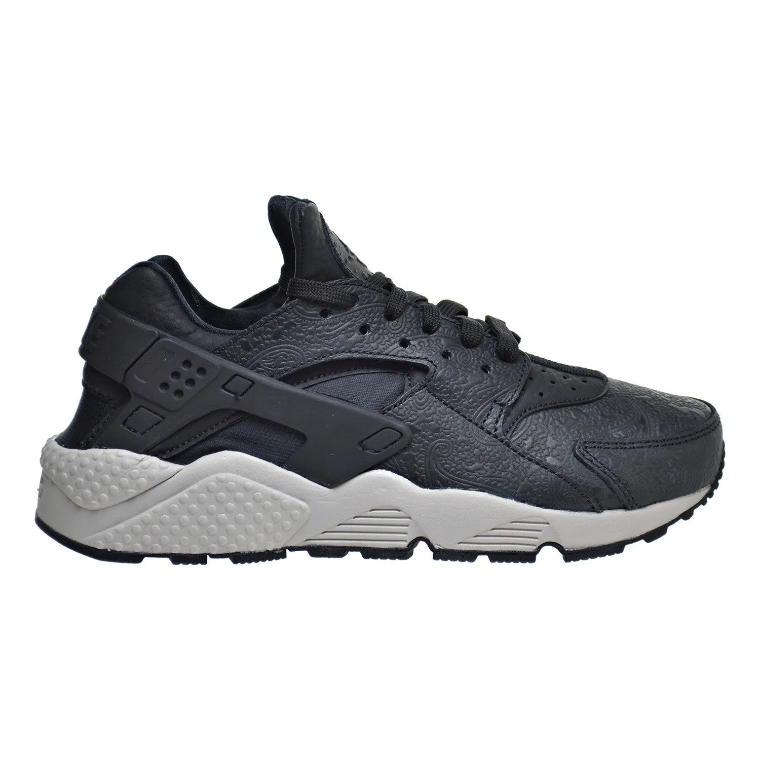 Nike Air Huarache Run Premium Women's Shoes Black/Light Bone