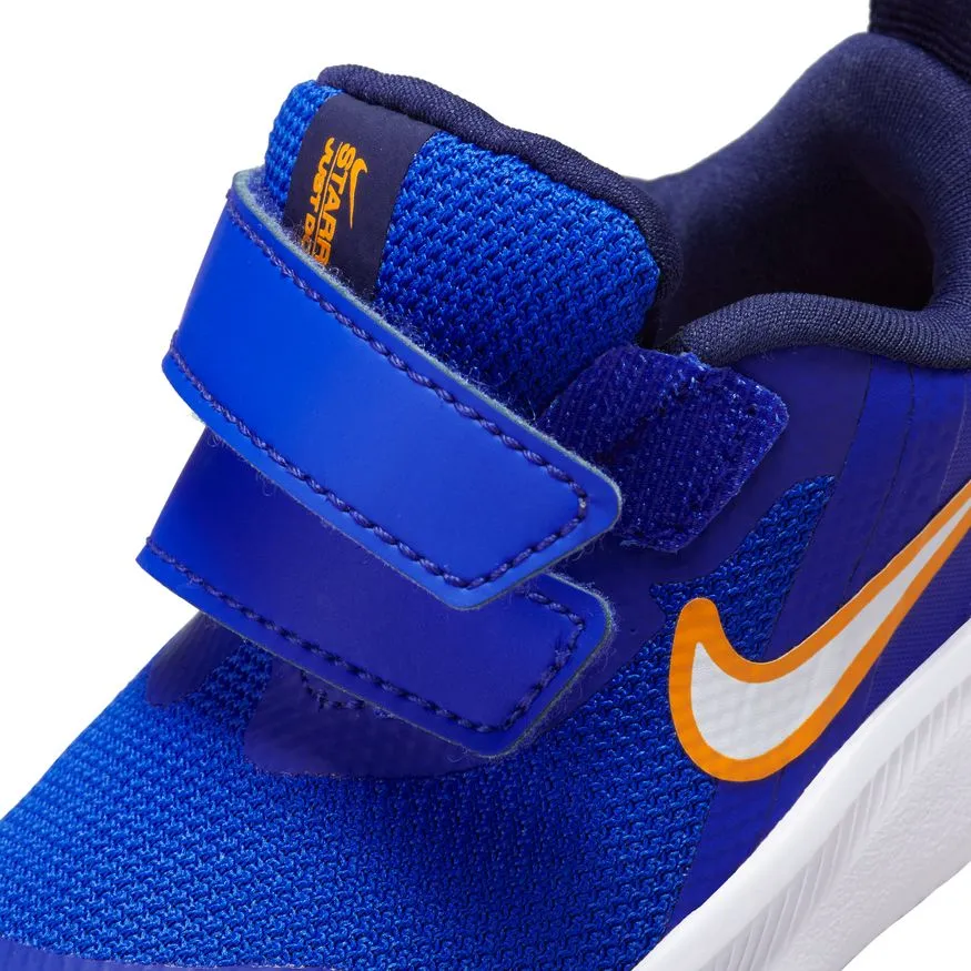 Nike Game Royal/White/Midnight Navy Star Runner 3 Toddler Sneaker