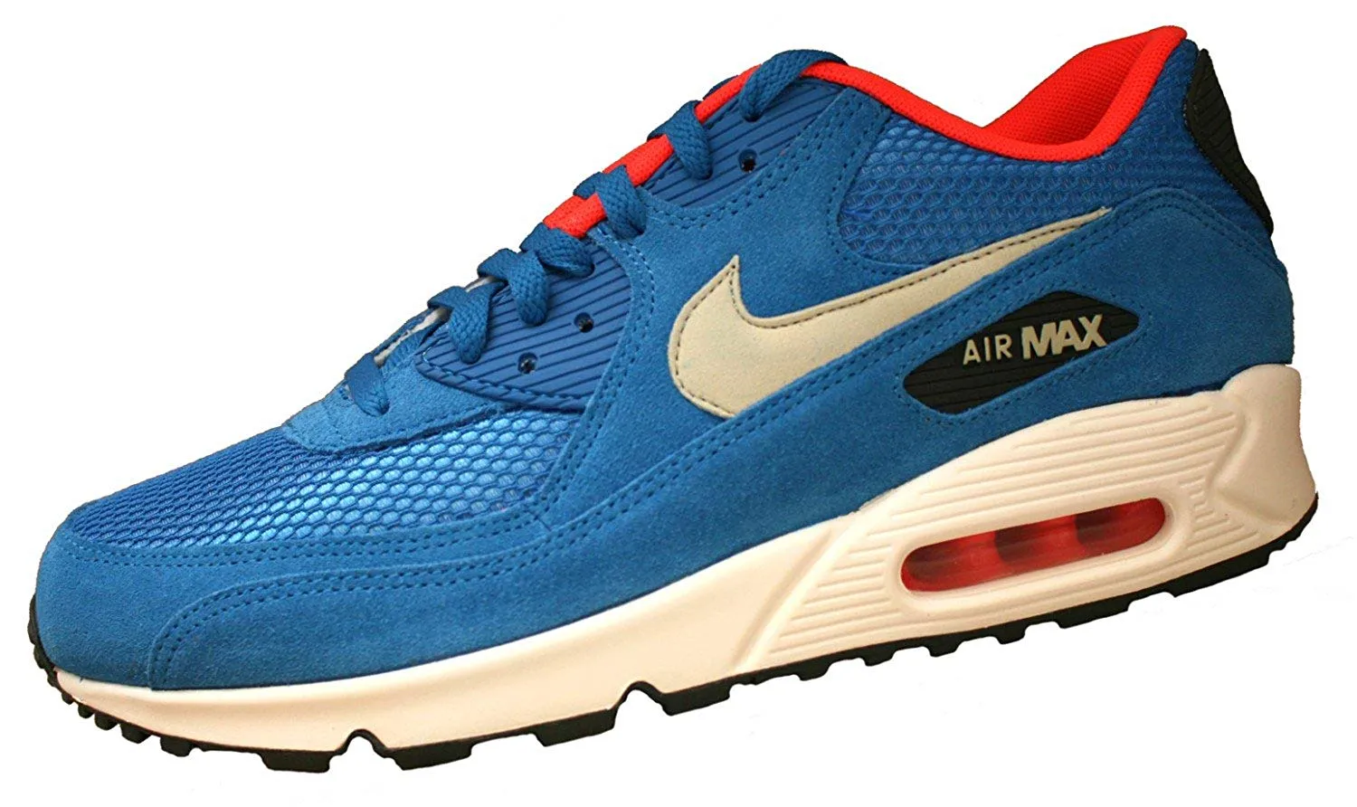 Nike Men's Air Max 90 Leather Running Shoe