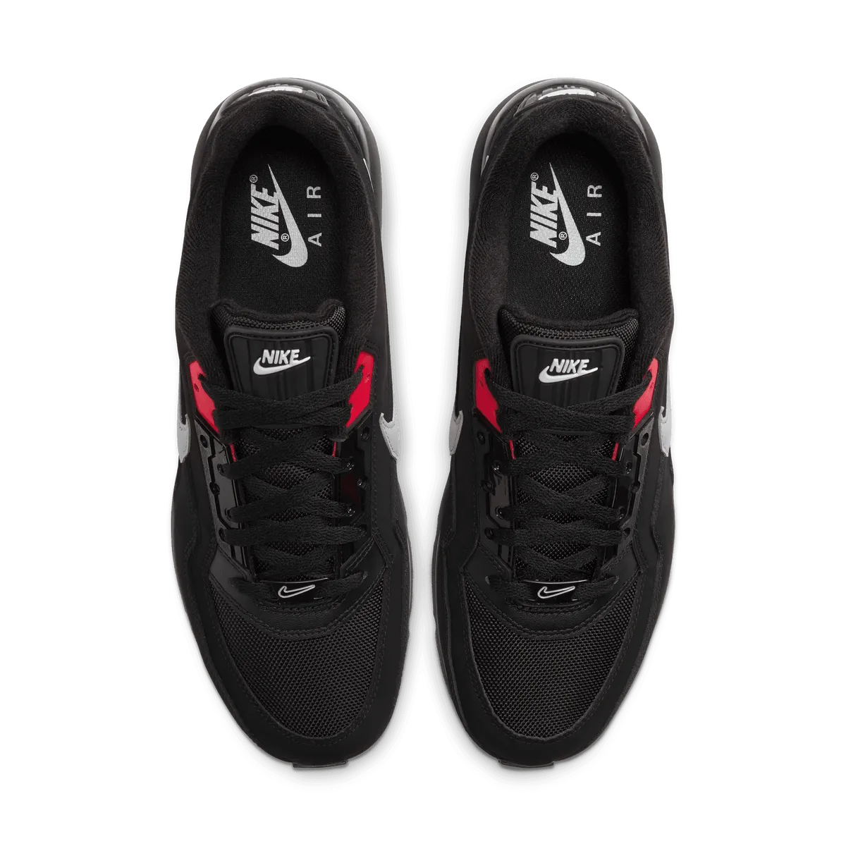 Nike Men's Air Max Ltd 3 Shoes - Black / Smoke Grey / University Red