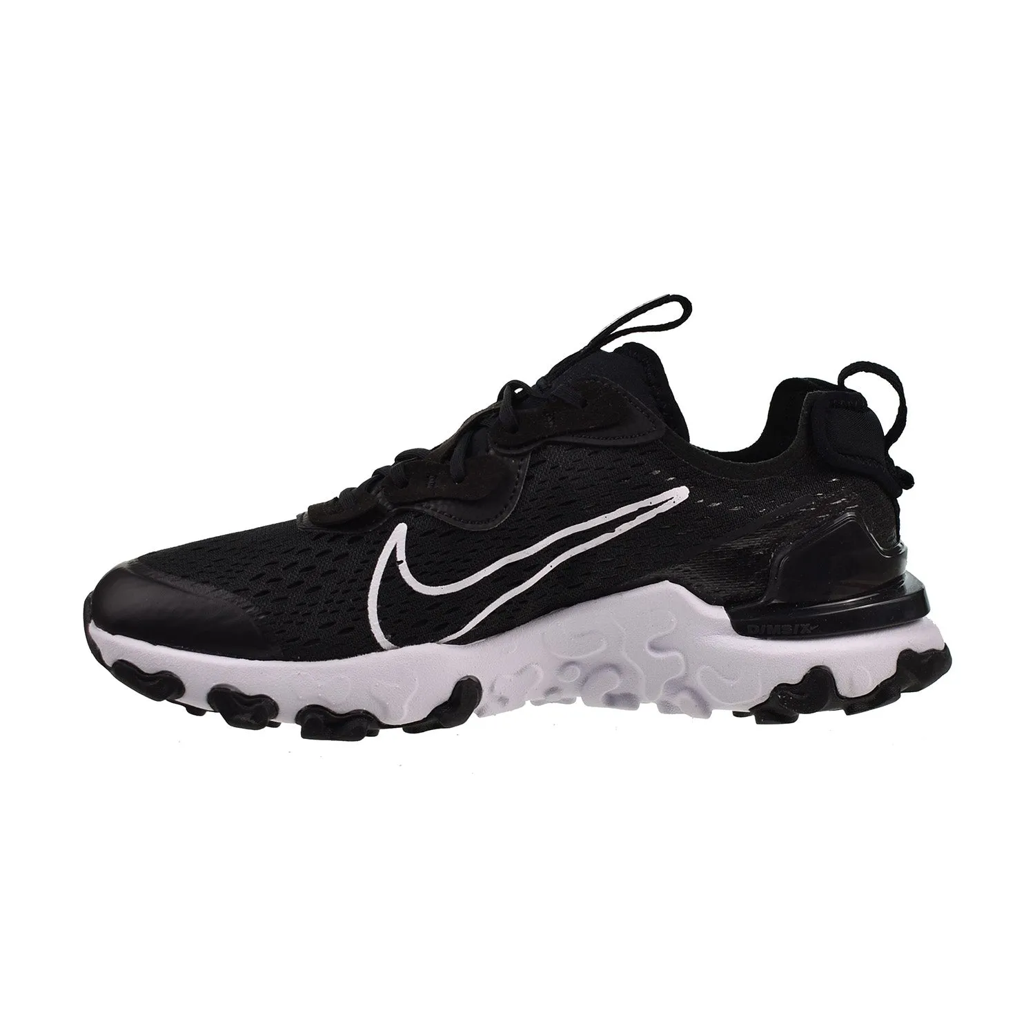 Nike React Vision (GS) Big Kids' Shoes Black-White