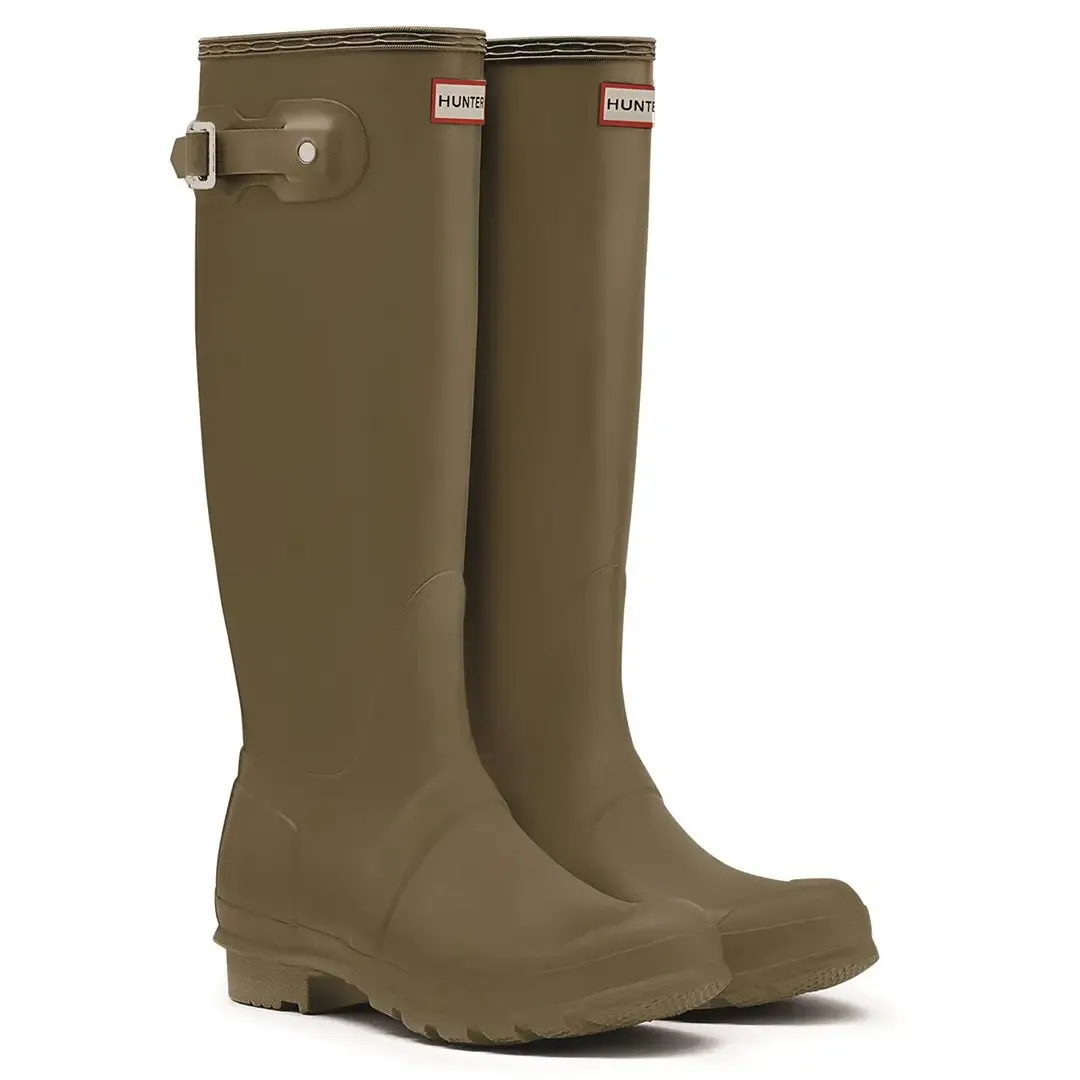 Original Tall Wellington Boots - Olive Leaf by Hunter