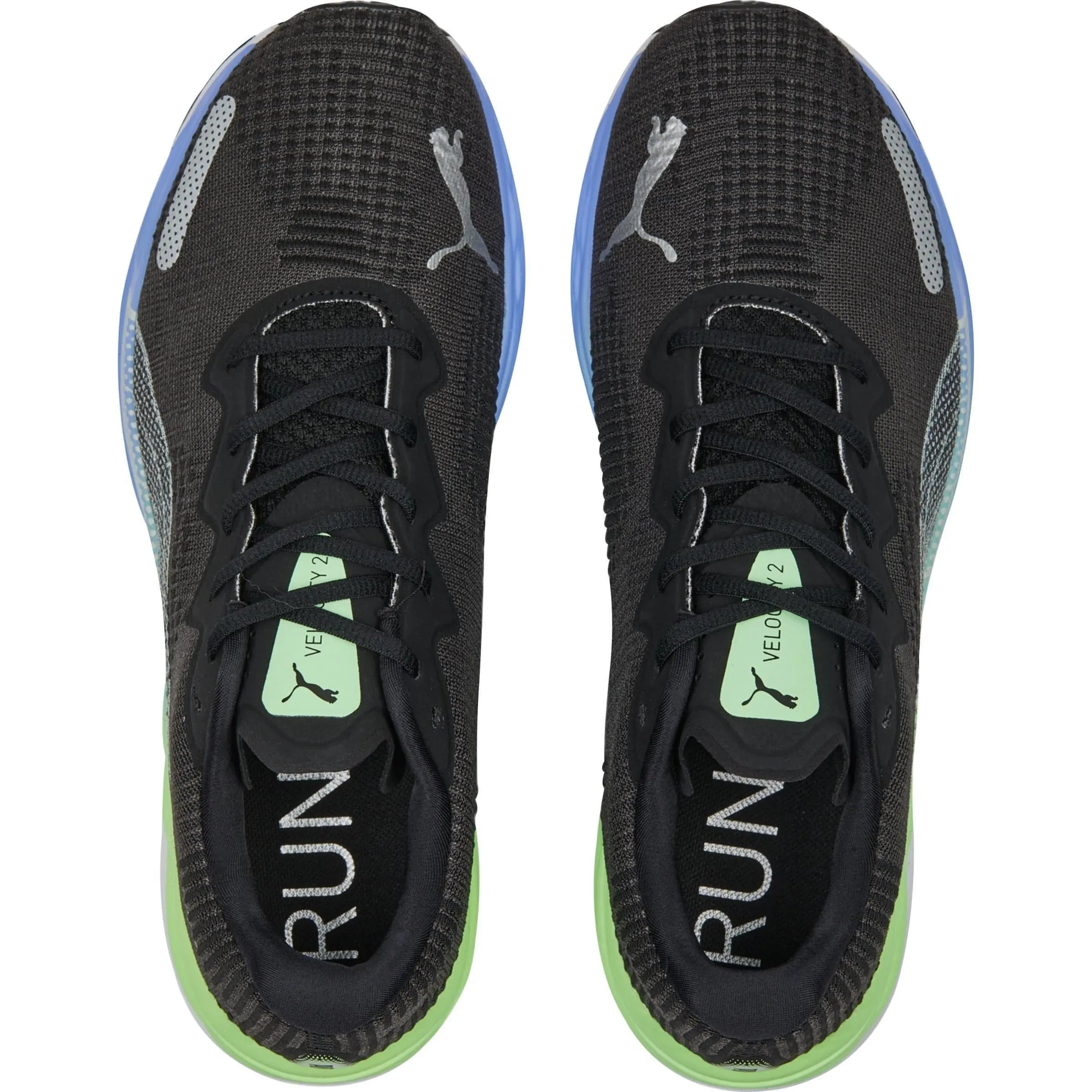 Puma Velocity Nitro 2 Fade Mens Running Shoes - Black