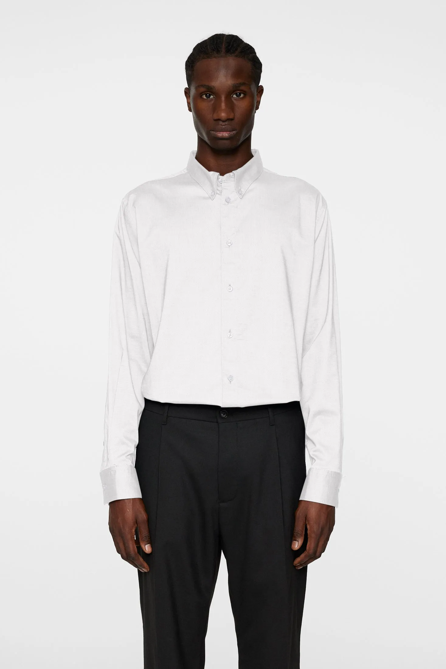 Reg Stretch Oxf Shirt / White