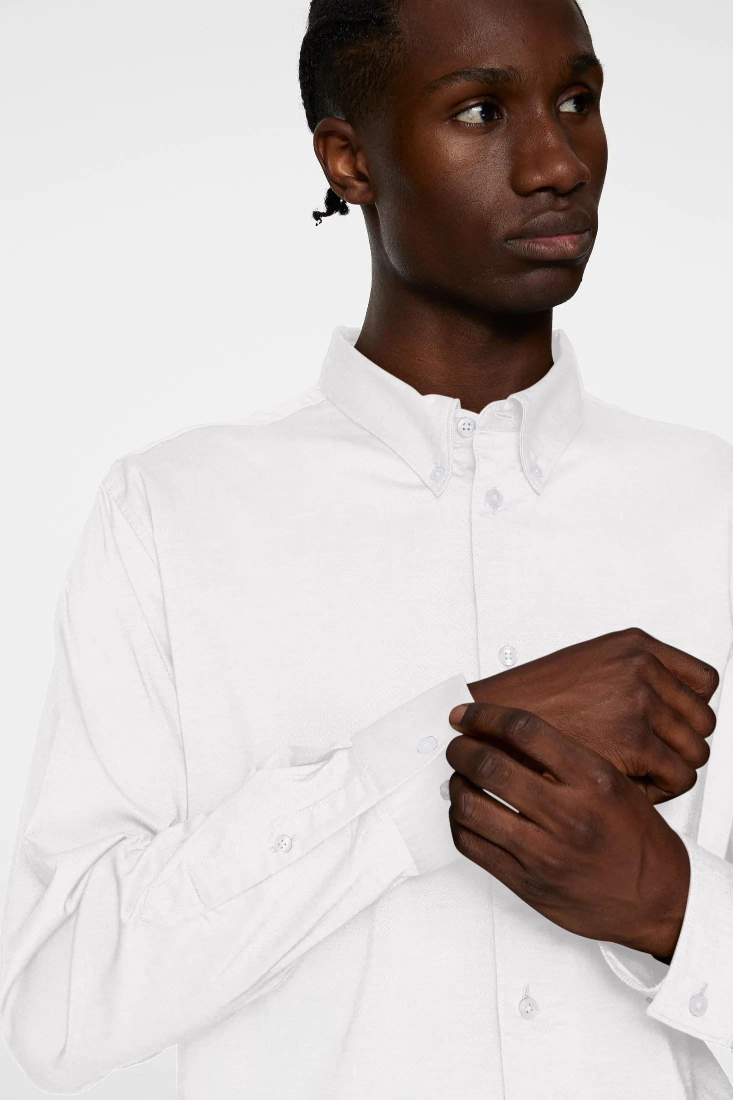 Reg Stretch Oxf Shirt / White