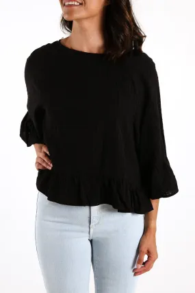 Sage Top Black