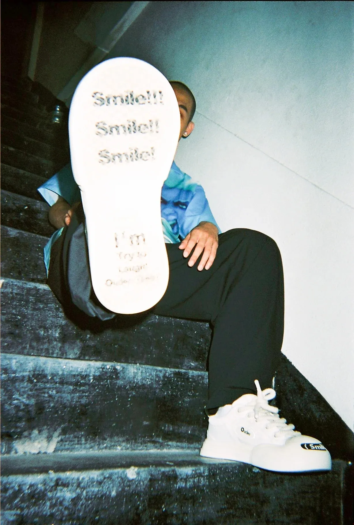 Smile Jadestone Canvas Shoes