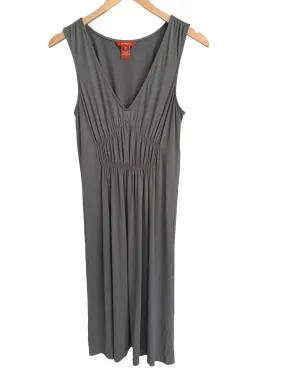 Soft Summer Stormy Gray Sleeveless Dress