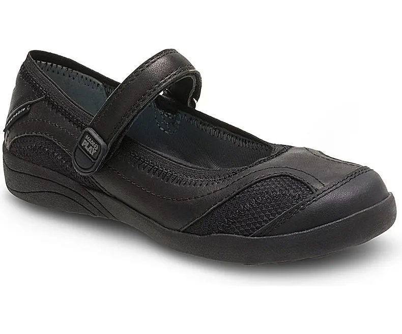 Stride Rite Black M2P Jules Youth Mary Jane