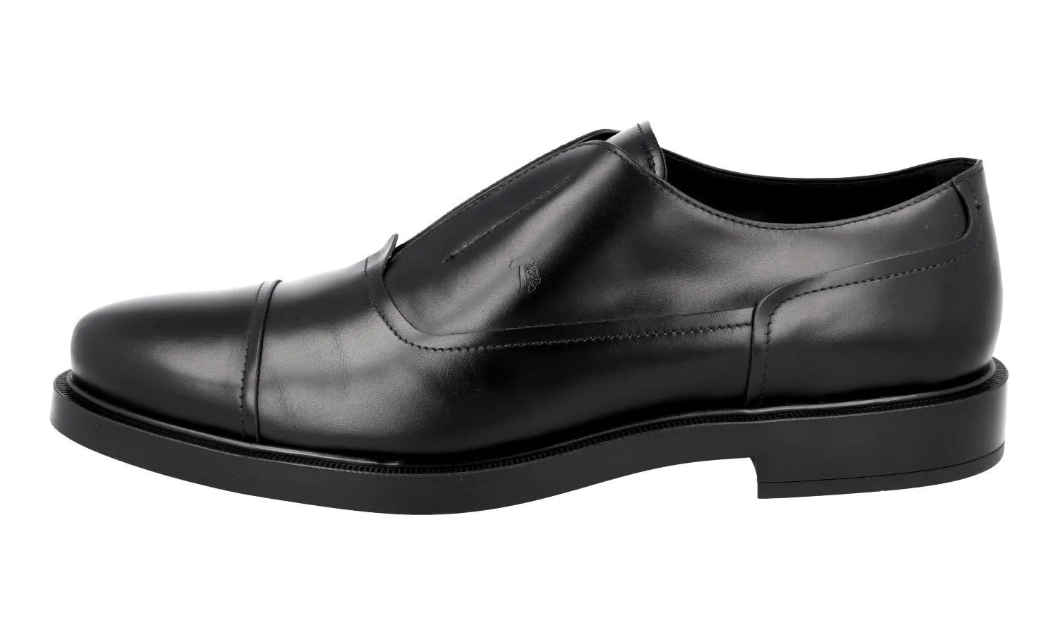 Tod's Men's Black Leather Business Shoes XXM09A